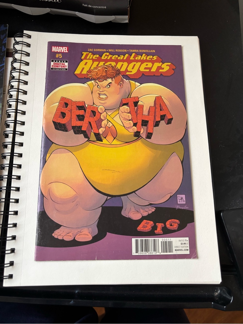 Marvel The Great Lakes Avengers #5 Comic - Yellow & Purple Cover Art